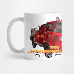 1961 Jeep Forward Control FC 170 Fire Truck Mug